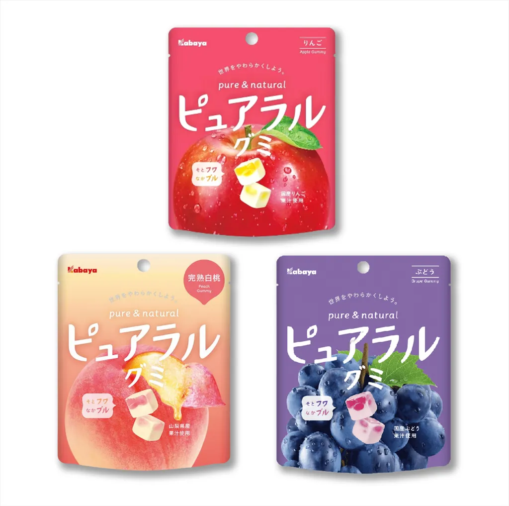 일본 기념품, 퓨아라루 젤리(사과)