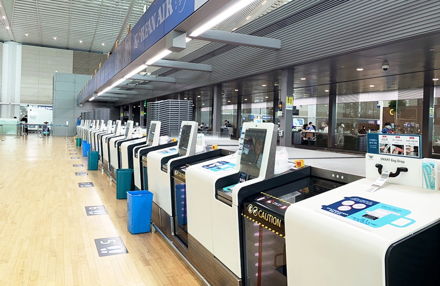 인천공항 셀프 백드롭
