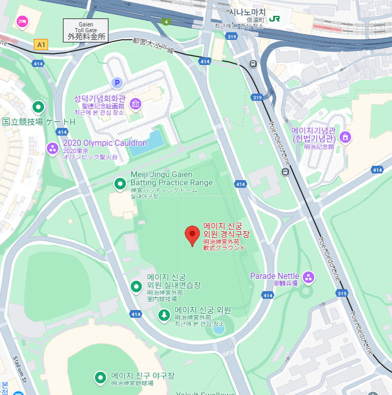 구글맵 '도쿄 크리스마스 마켓 장소'